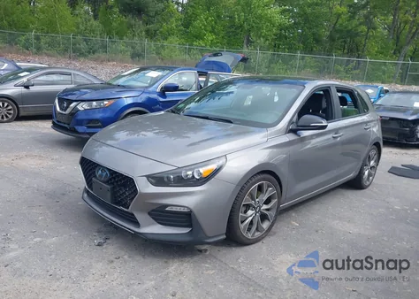 2020 Hyundai Elantra Gt N Line from USA, damaged, VIN KMHH55LC0LU127377